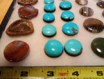 38 Gemstone Cabochons - Priced Wholesale
