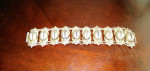 1940's Mexican Silver Sterling Coffee Bean Bracelet