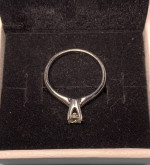 Round Cut Single Sol Diamond Ring