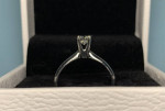 Round Cut Single Sol Diamond Ring