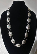 Turquoise Silver Link Concho Belt Adjustable