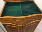 Oak Jewelry Armoire
