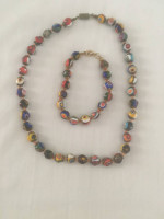 DAMASCENE  NECKLACE and BRACELET