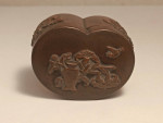 JAPAN BRONZE TRINKET BOX, CIRCA 1900