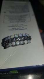 16 opals 8 Amathist Is silvering
