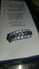 16 opals 8 Amathist Is silvering