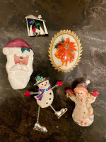 Pin Brooch collection for coats, purses & scarfs