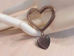 Two Hearts Brooch