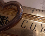 Two Hearts Brooch