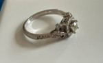 Vera Wang ring 3/4 ct, white gold