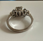 Vera Wang ring 3/4 ct, white gold