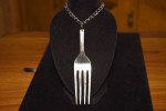 Silver Fork Necklace