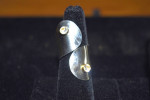 Nickel Silver Open End Butterfly Rings Sizes 7-12