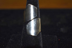 Nickel Silver Open End Butterfly Rings Sizes 7-12