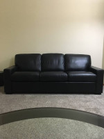 ***Sofa-Couch*** LEATHER*** Like New
