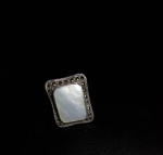 Mother of Pearl Sterling Silver Ring