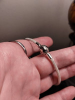 Sterling Silver Charm Bracelets NEW!! Gorgeous w/Safety Snap