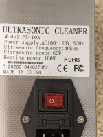 Ultrasonic cleaner