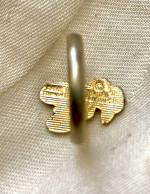 Snoopy Ring - Riding a Bicycle - USA Team Uniform