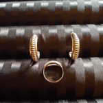 Earringss and matching ring