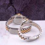 Rolex SET Datejust 26/36mm 18k Yellow Gold & Steel ICED 1.75ct Diamond