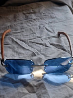 Cartier wood Sunglasses