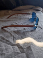 Cartier wood Sunglasses