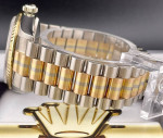 Rolex Datejust Ladies 31mm 18k Gold TRIDOR President Roman 68279BIC