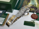 2007 Rolex Submariner Black 18k Gold Steel Pre Ceramic Box Papers