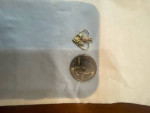 10k Black Hills Gold Heart Shaped Pendant