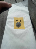 14k Heart Shaped Earrings