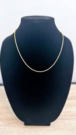 14k Solid Yellow Gold Rope