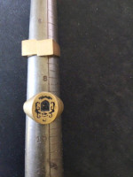 2 10K Yellow Gold Signet Rings 14.9 gr.