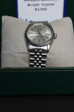 1972 Rolex Datejust Gold Fluted Bezel & Stainless Mid-Size