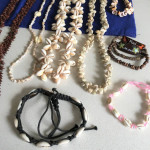 Seashell necklaces jewelry Hawaiian lei bracelets choker string luau