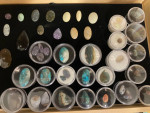 Hand cut cabochons