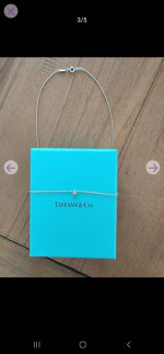 Tiffany & Co Elsa Peretti Diamonds by the Yard Pendant