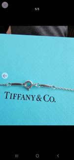 Tiffany & Co Elsa Peretti Diamonds by the Yard Pendant