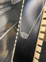 Hamsa Hand Tag chain Necklace