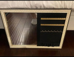 Jewelry holder w/mirror