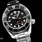Seiko Prospex 200M Sumo Solar Black GMT Ref. SBPK003