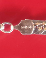 14KT Gold Filled Bracelet 7 Inch
