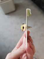 Kate Spade yellow stone/gold earrings