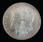 Uncirculated Morgan Silver Dollars