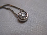 Diamond Solitaire Necklace