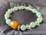 Beautiful natural Jade / Agate / Quartz bracelet