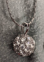 Round Crystal Necklace