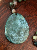 Jade pendant and necklace!