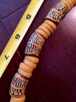 Large tribal Moroccan raw amber necklace and bracelet!