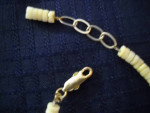 White Shell & Turquoise Bracelet